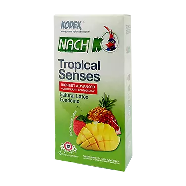 کاندوم Tropical Senses 12 pcs ناچ کدکس